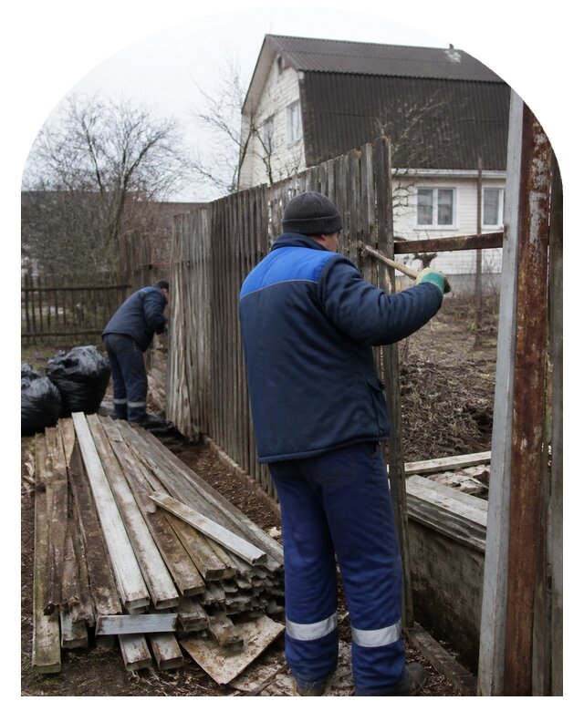 Демонтаж забора в Вологде по цене от 4622 р. | Метпроект-Вгд
